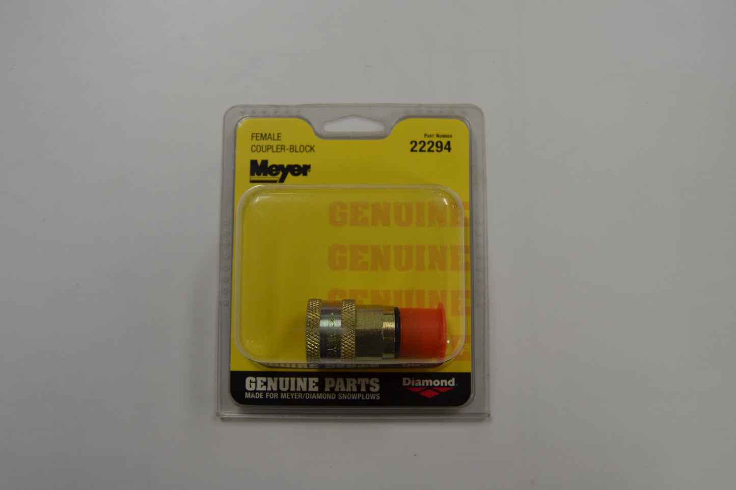 22294C MEYER F-MALE COUP-BLK-1PC