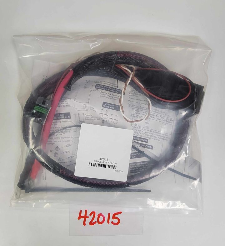 42015 WESTERN CABLE ASSY PLOW(OLD PN 28585)
