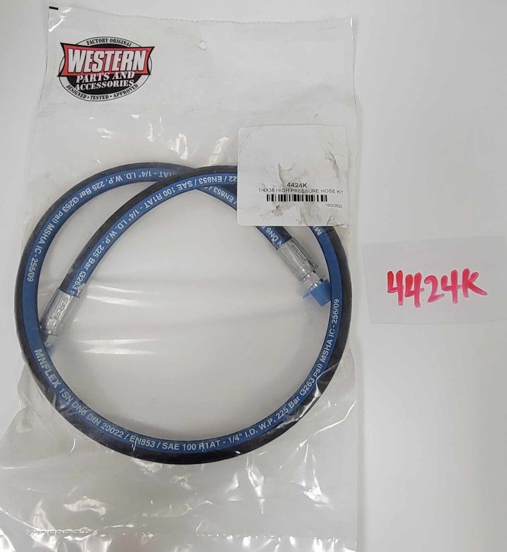 4424K WESTERN 1/4" X 36" HIGH PRESSURE HOSE KIT