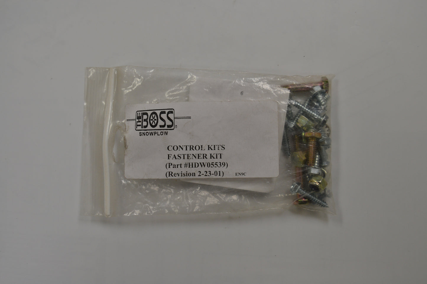 HDW05539 BOSS FASTENER KIT,CONTROL KITS