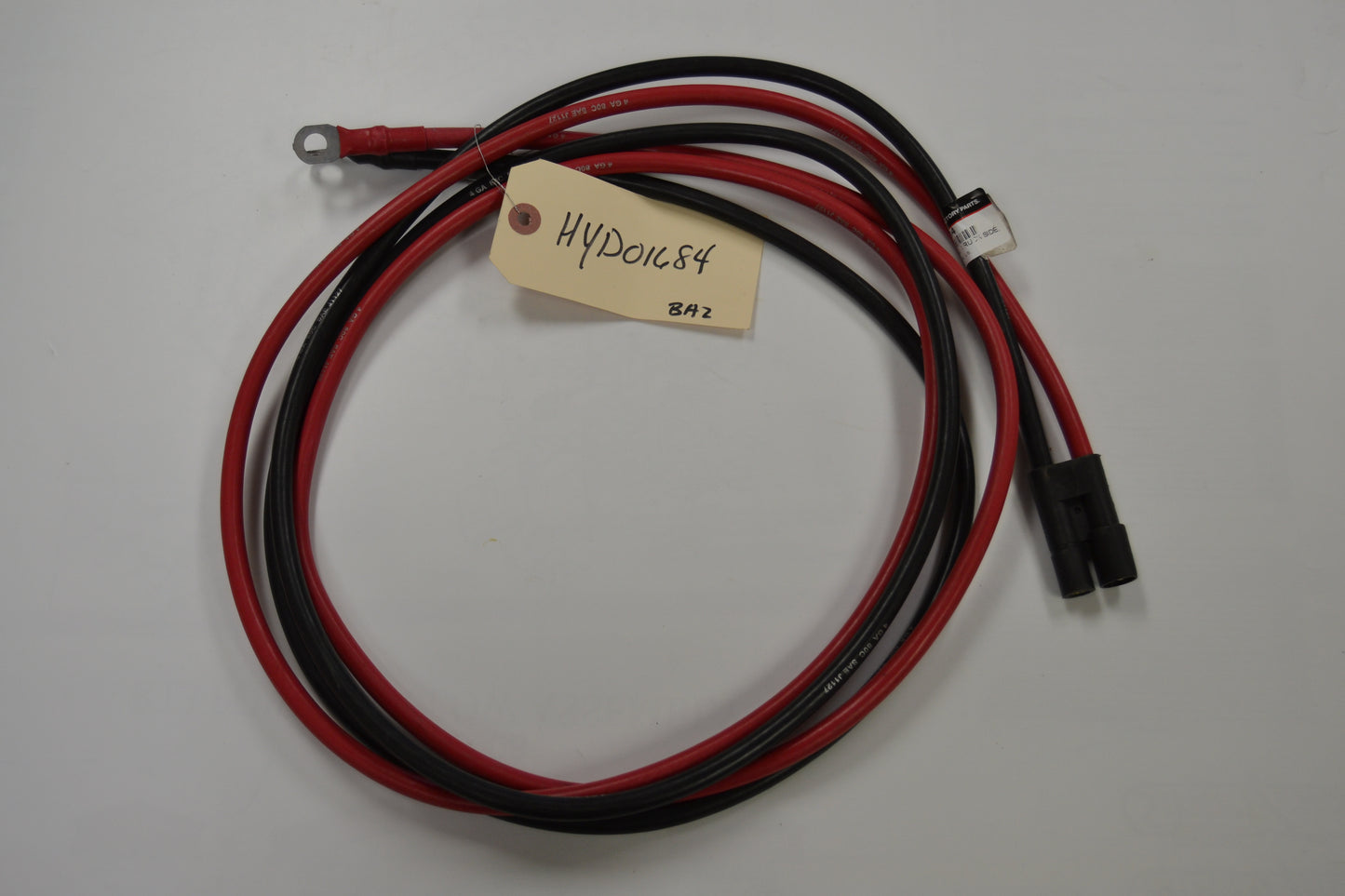 HYD01684 BOSS POWER/GROUND CABLE,TRUCKSIDE,90"