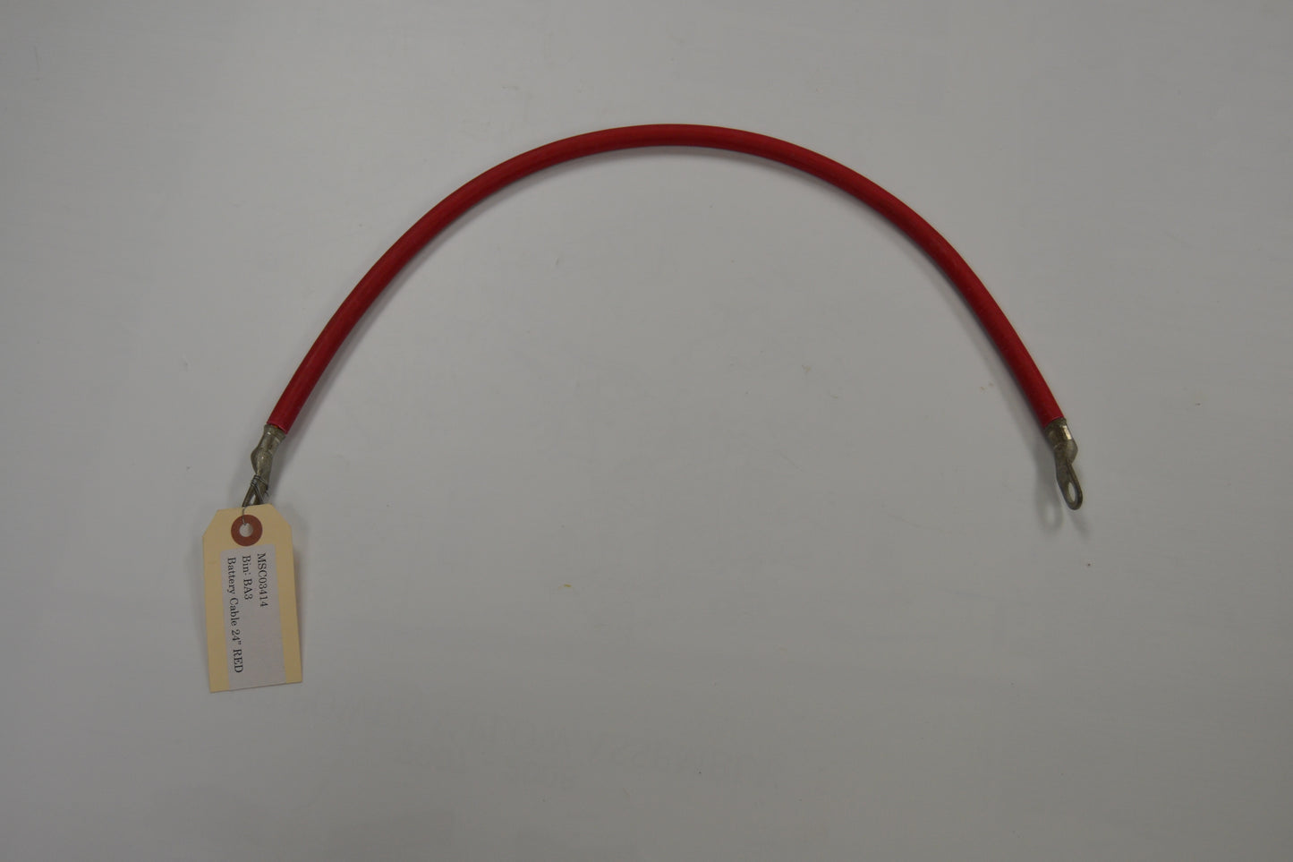 MSC03414 BOSS BATTERY CABLE 24",RED