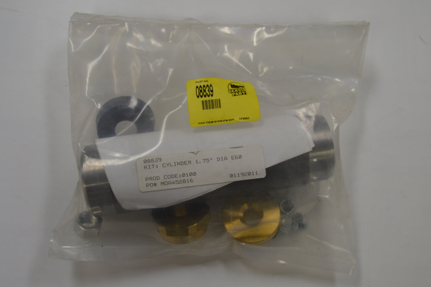 08839 MEYER KIT: CYLINDER 1.75" DIA E60