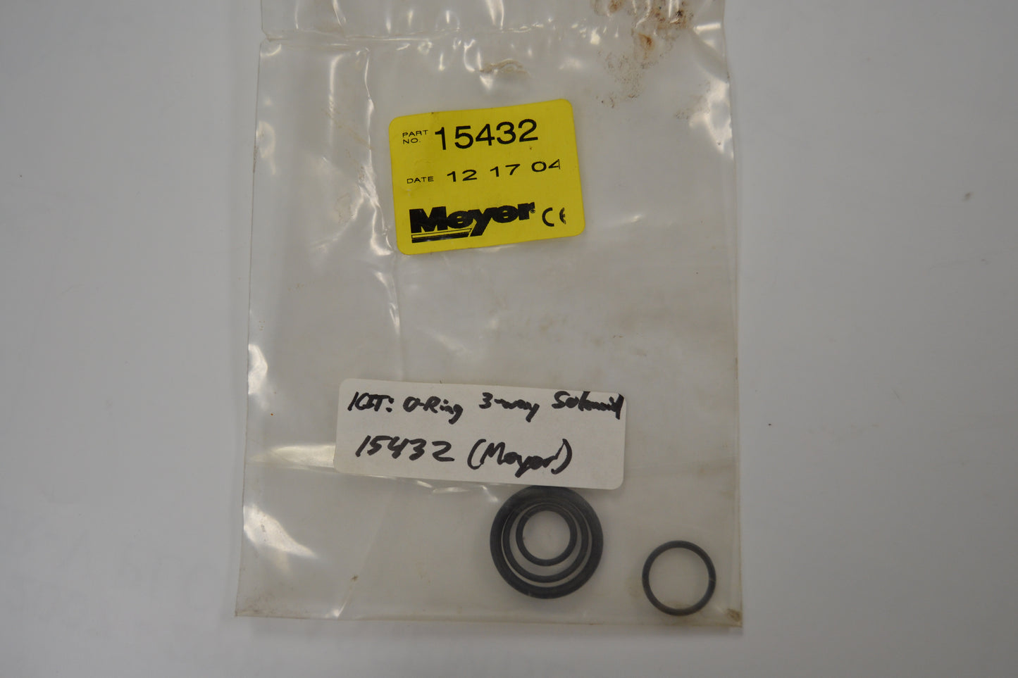 15432 MEYER KIT: O-RING -3 WAY SOLENOID