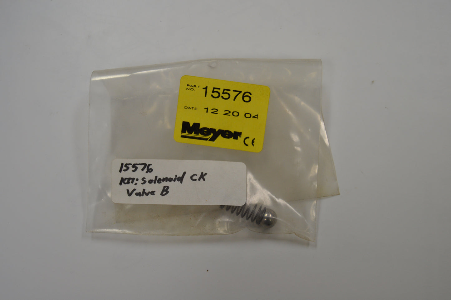 15576 MEYER KIT: SOLENOID CK VALVE B