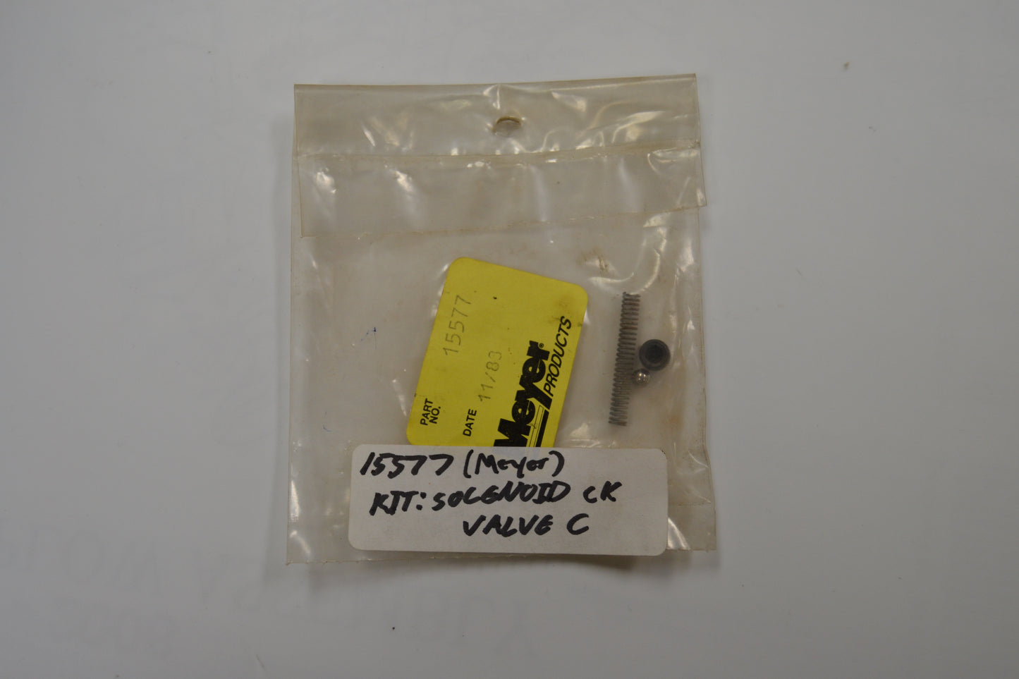 15577 MEYER KIT: SOLENOID CK VALVE C