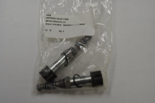 15958 MEYER CARTRIDGE VALVE C E58H 1 Piece