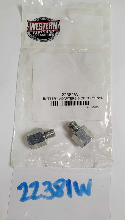 22381W WESTERN BATTERY ADAPTERS SIDE TERMINAL