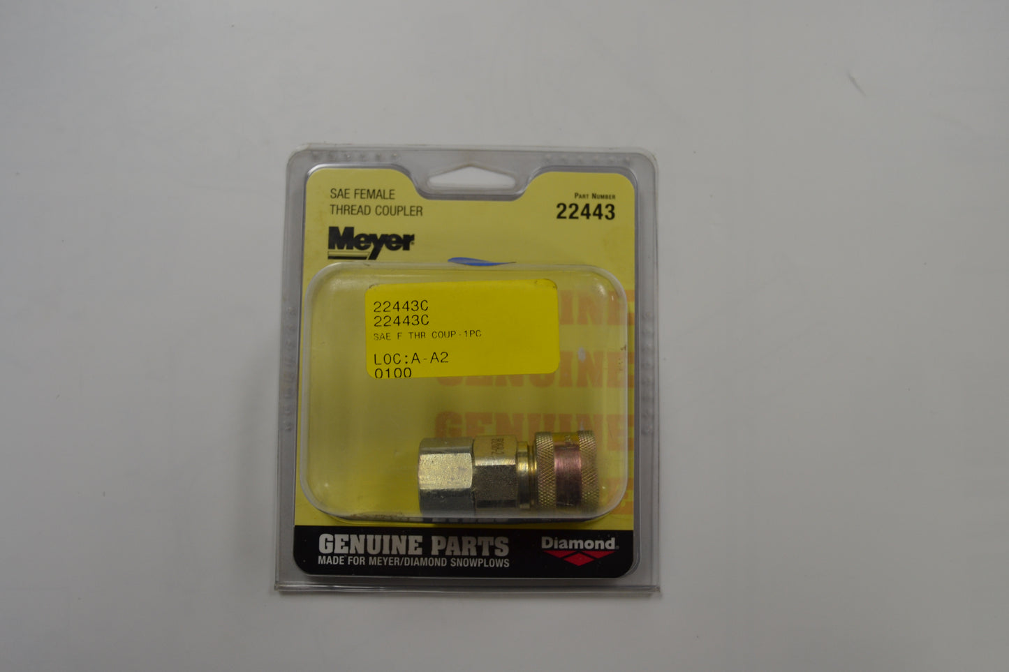 22443C MEYER SAE F THR COUP-1PC