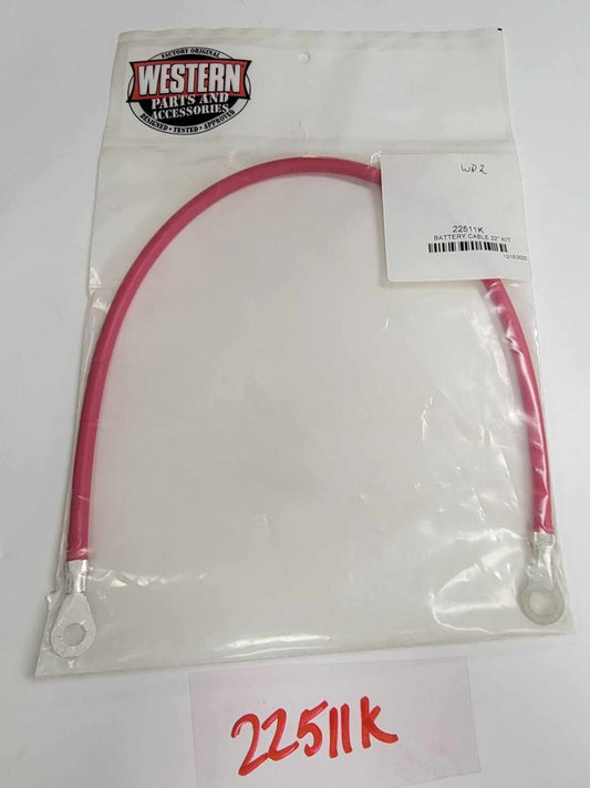 22511K WESTERN BATTERY CABLE 22" KIT