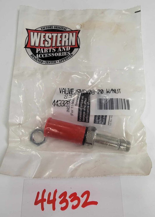 44332 WESTERN VALVE SVCV08-20 W/NUT