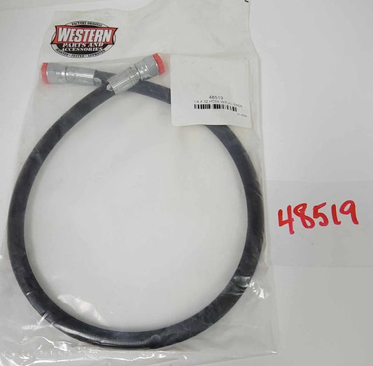 48519 WESTERN 1/4 X 32 HOSE W/FJIC ENDS