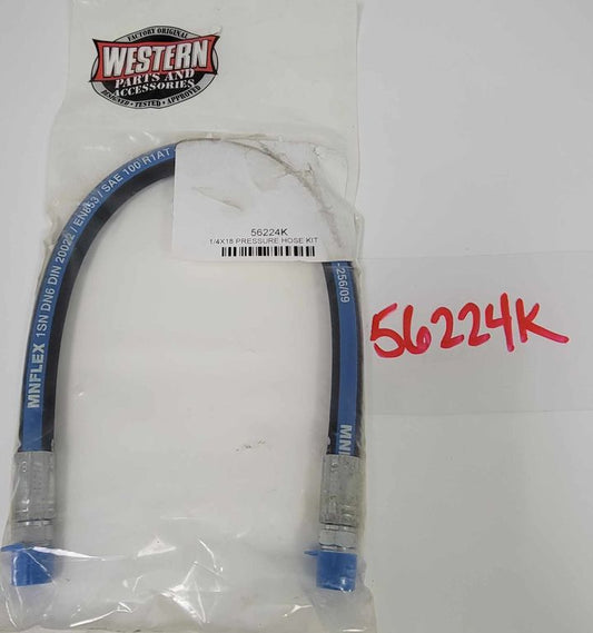 56224K WESTERN 1/4X18 PRESSURE HOSE KIT