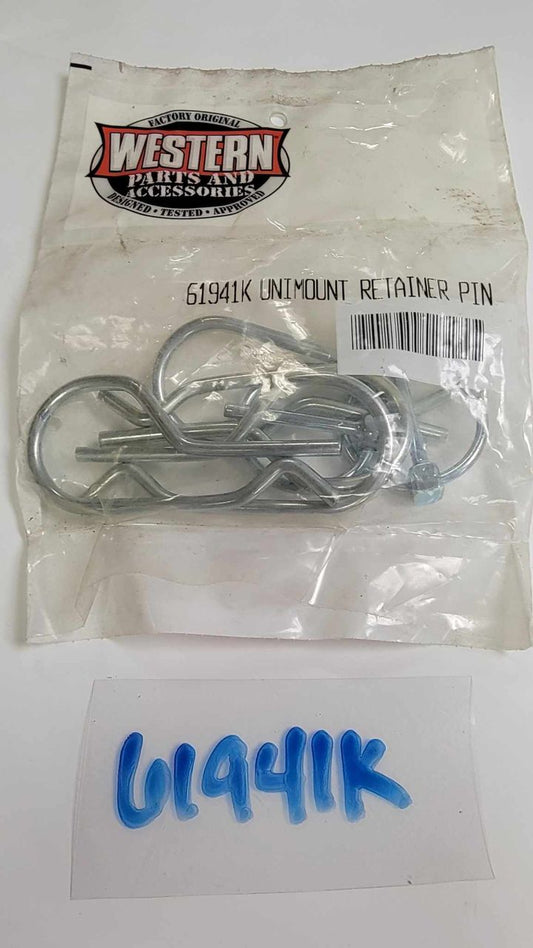 61941K WESTERN UNIMOUNT RETAINER PIN KIT