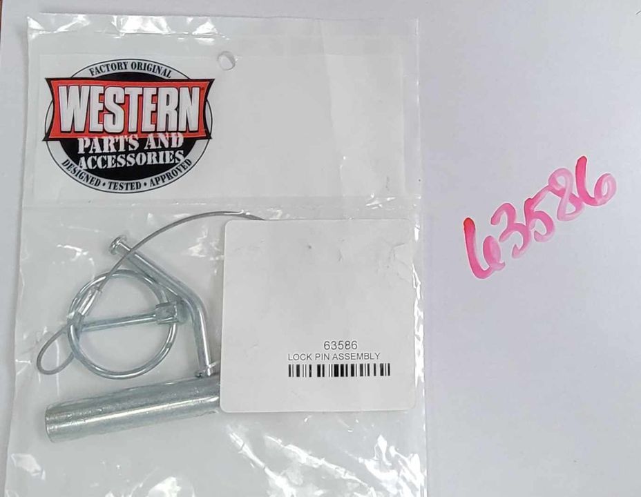 63586 WESTERN LOCK PIN ASSEMBLY