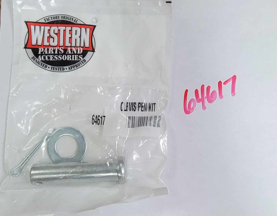 64617 WESTERN CLEVIS PIN KIT 3/4 X3