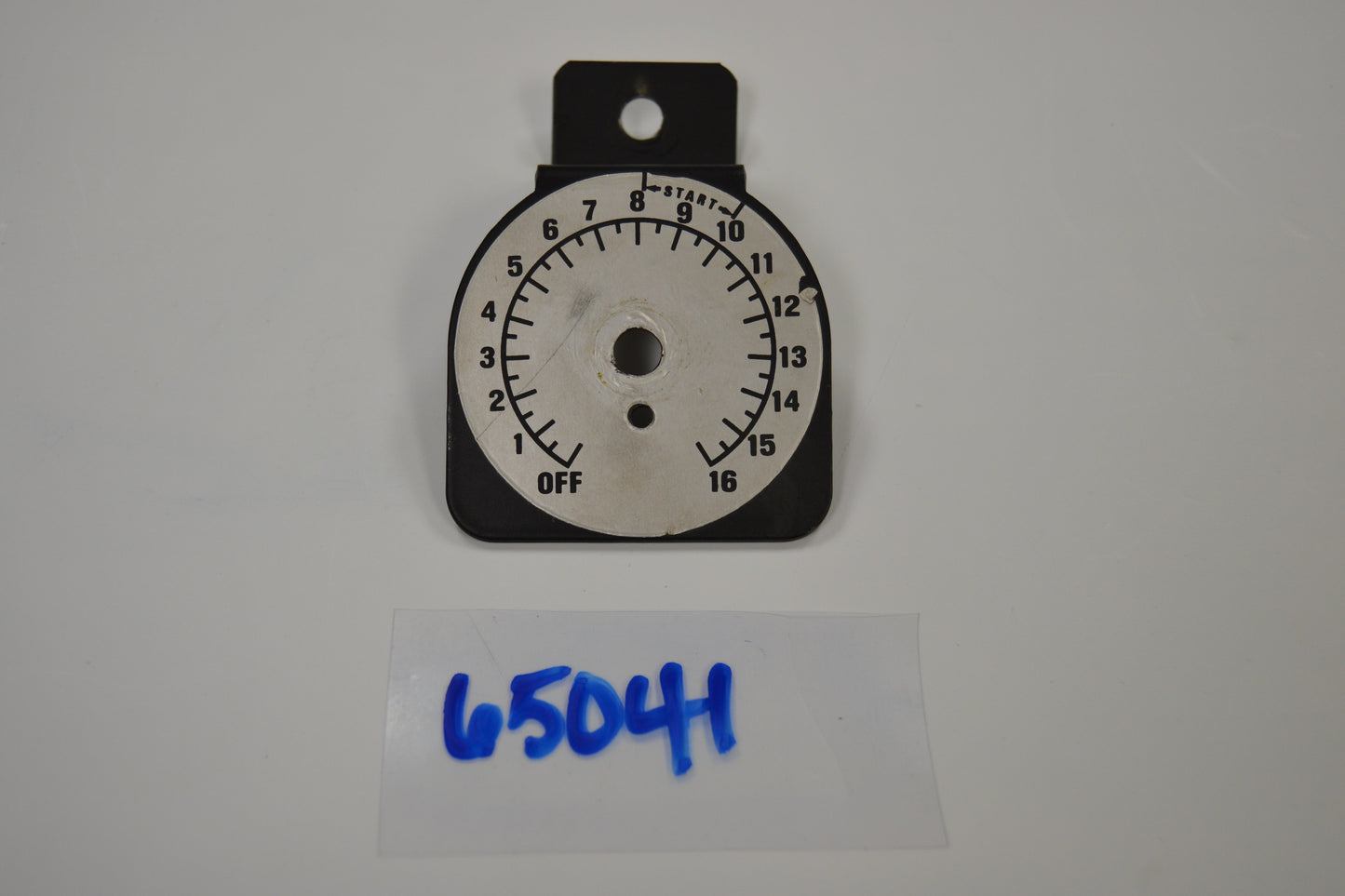 65041 WESTERN RHEOSTAT BRACKET W/LABEL