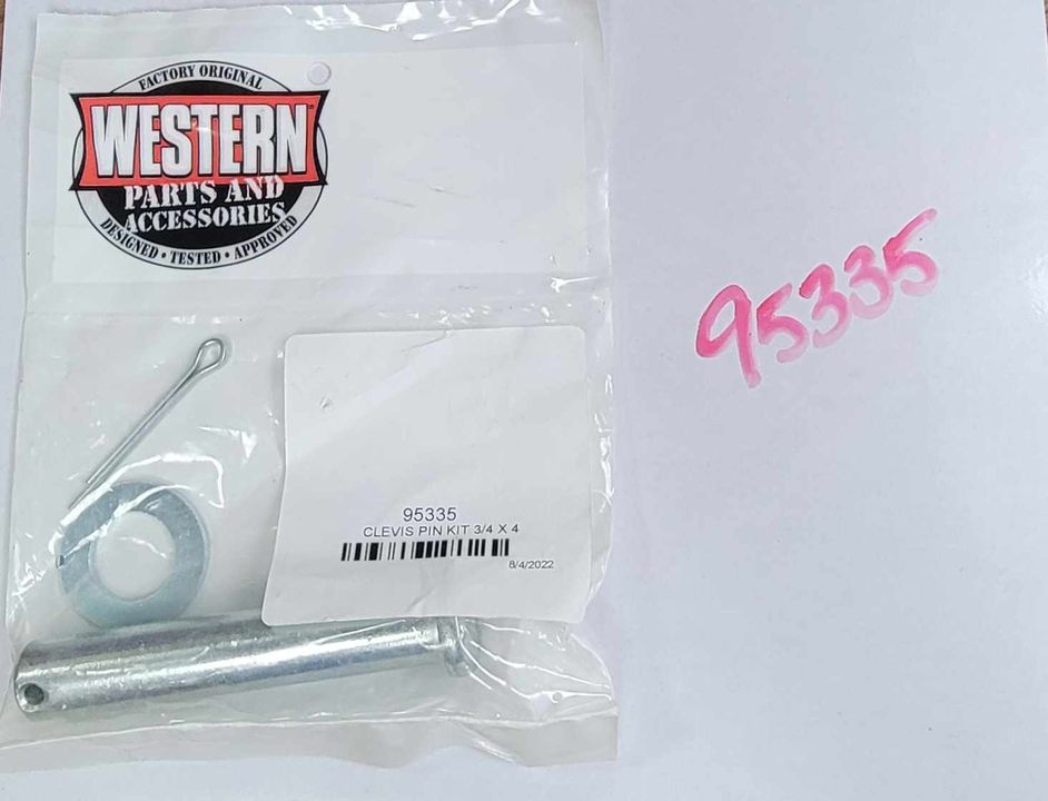 95335 WESTERN CLEVIS PIN KIT-3/4 X 4