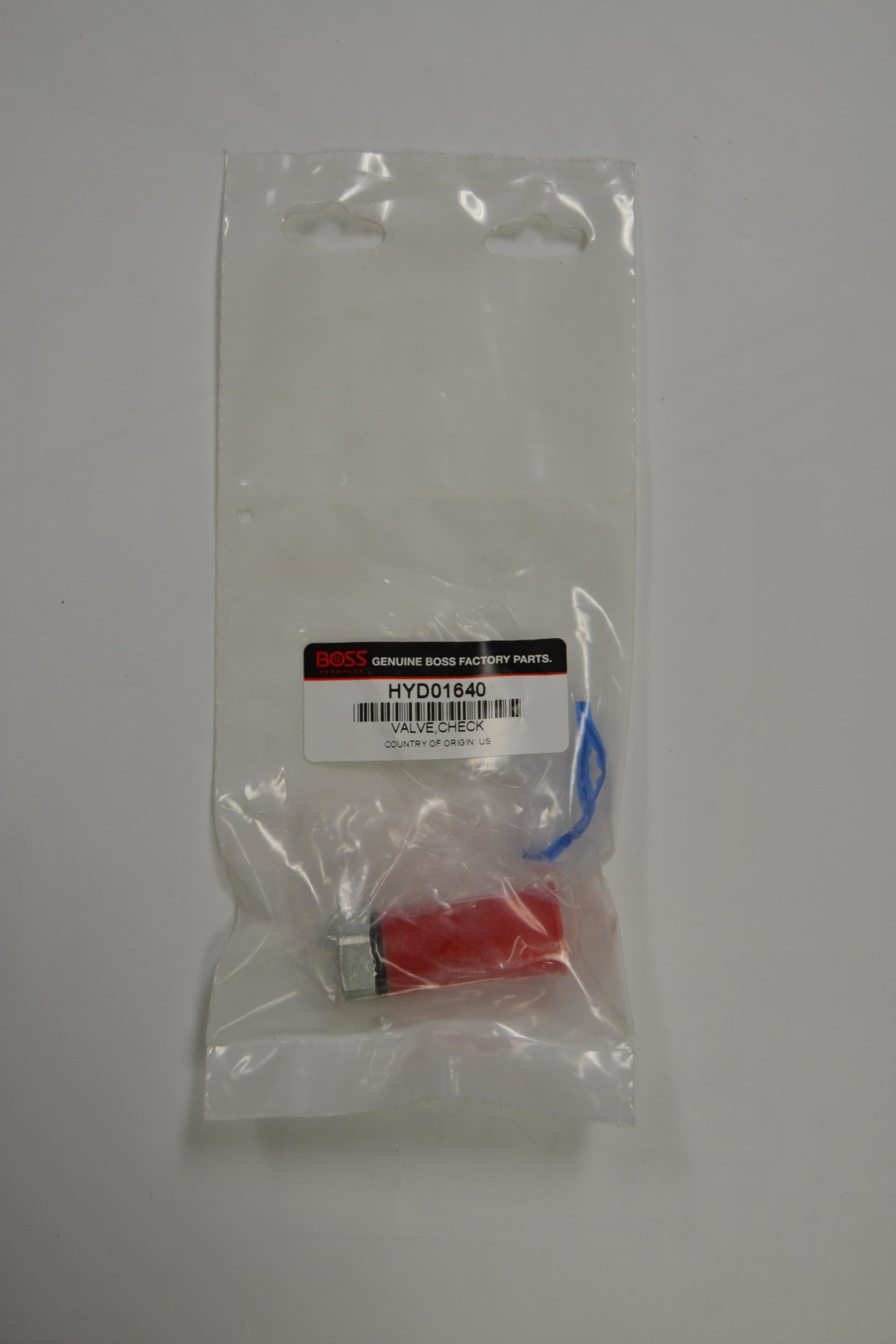 HYD01640 BOSS VALVE,CHECK