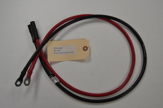 HYD01690 BOSS POWER/GROUND CABLE, PLOW SIDE