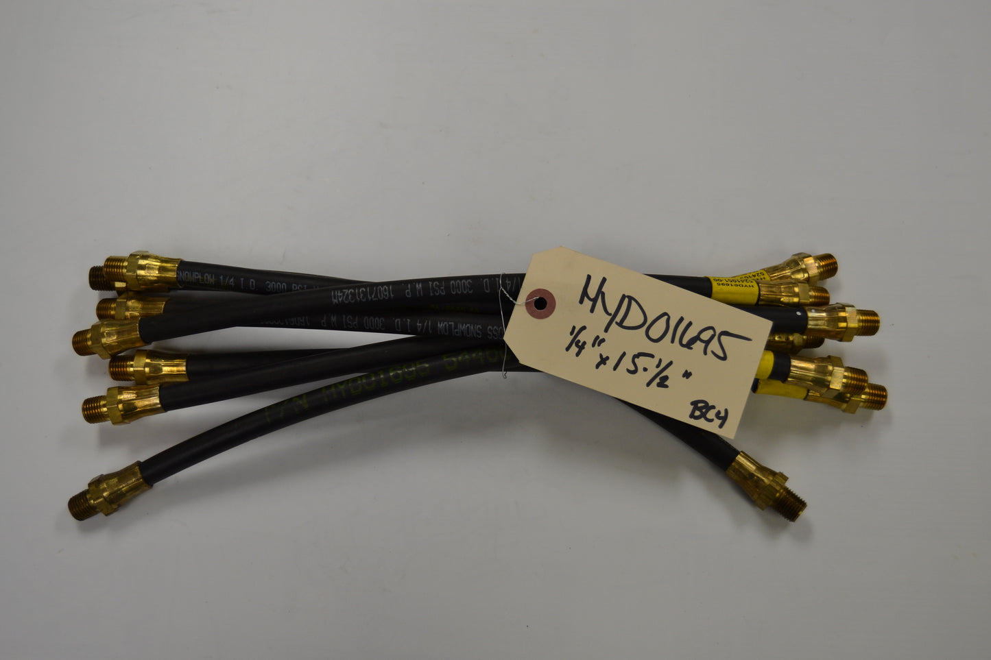 HYD01695 BOSS HOSE,1/4" X15 1/2",1/4"MP