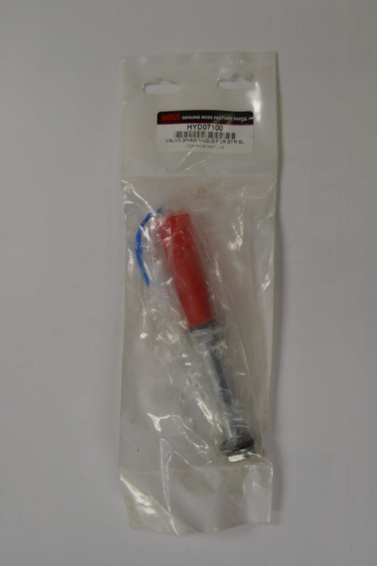HYD07100 BOSS VALVE,3P/4W ANGLE FOR STR BL