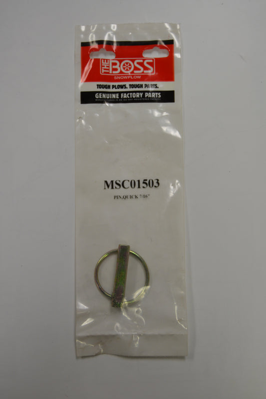 MSC01503 BOSS PIN,QUICK 7/16