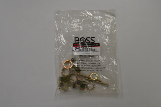 MSC04745 BOSS FASTENER KIT,MOUNTING HEADLIGHT,02-07