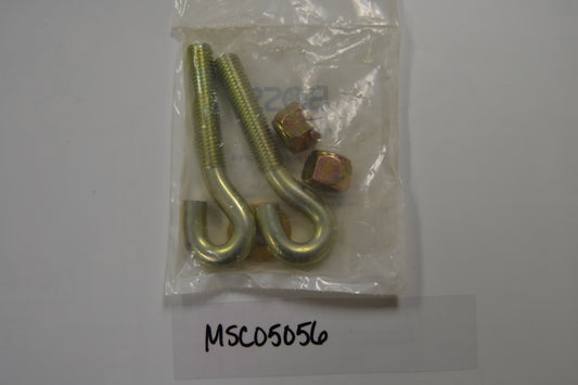 MSC05056 BOSS EYE BOLT KIT,5/8X4.06" SPADE & NUT-2PER