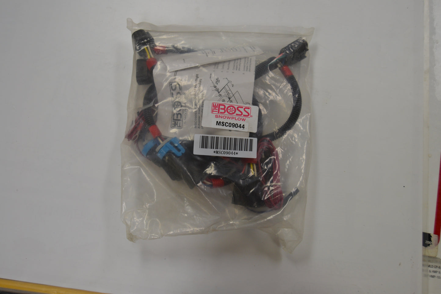 MSC09044 BOSS LIGHT ADAPTER,CHEVY 1500,14+,13PIN