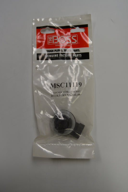 MSC11119 BOSS CONNECTOR, FOR 3157 BULB, TURN SIGNAL, 08+