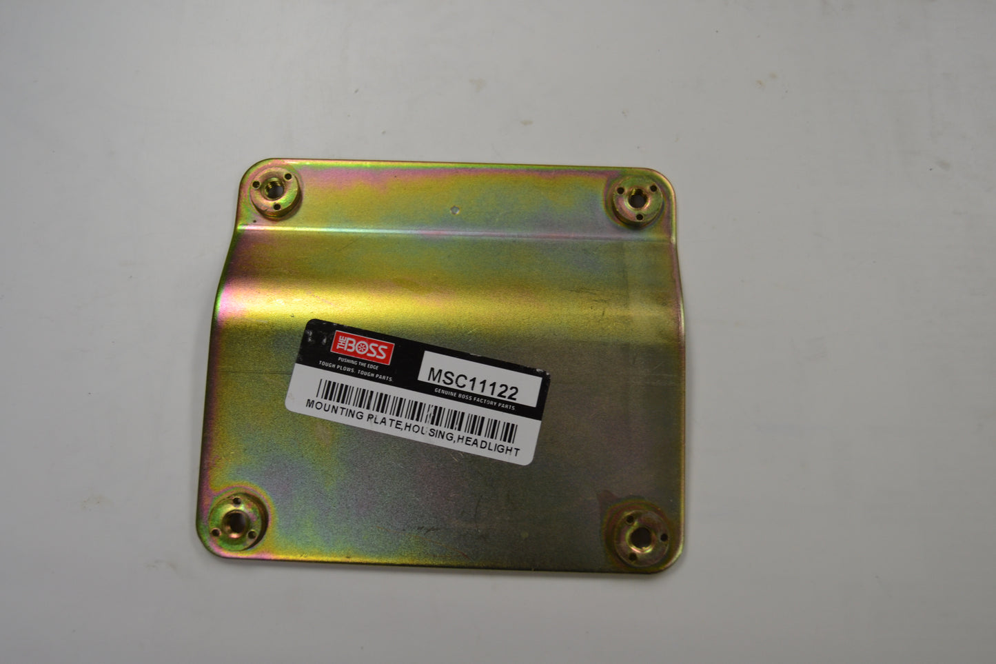 MSC11122 BOSS MOUNTING PLATE, HOUSING, HEADLIGHT, 2008+